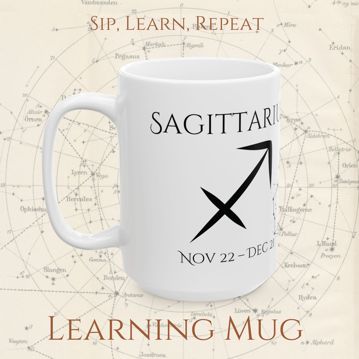 Sagittarius Zodiac Mug – Astrology Constellation & Personality Traits