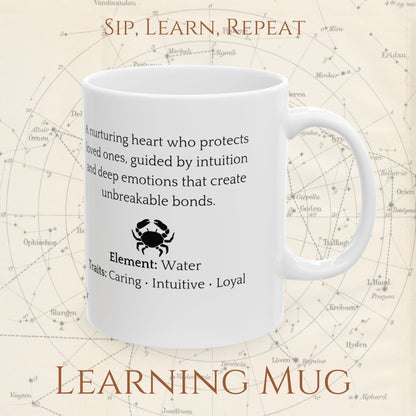 Cancer Zodiac Mug – Astrology Constellation & Personality Traits