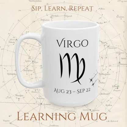 Virgo Zodiac Mug – Astrology Constellation & Personality Traits