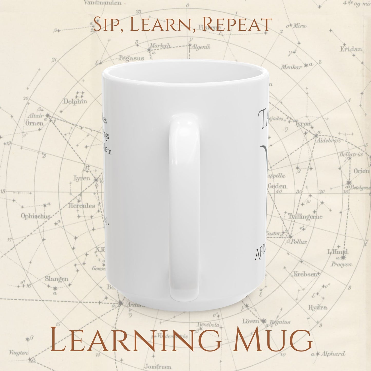 Taurus Zodiac Mug – Astrology Constellation & Personality Traits