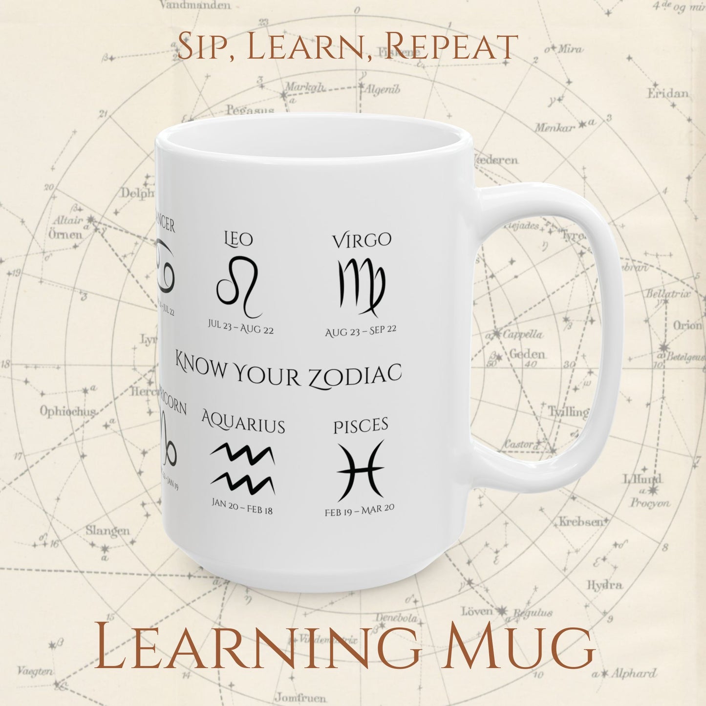 Know Your Zodiac Mug – The Perfect Birthday Gift That Always Fits