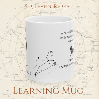 Leo Zodiac Mug – Astrology Constellation & Personality Traits
