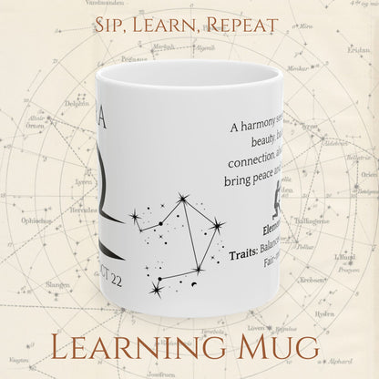 Libra Zodiac Mug – Astrology Constellation & Personality Traits