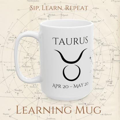Taurus Zodiac Mug – Astrology Constellation & Personality Traits