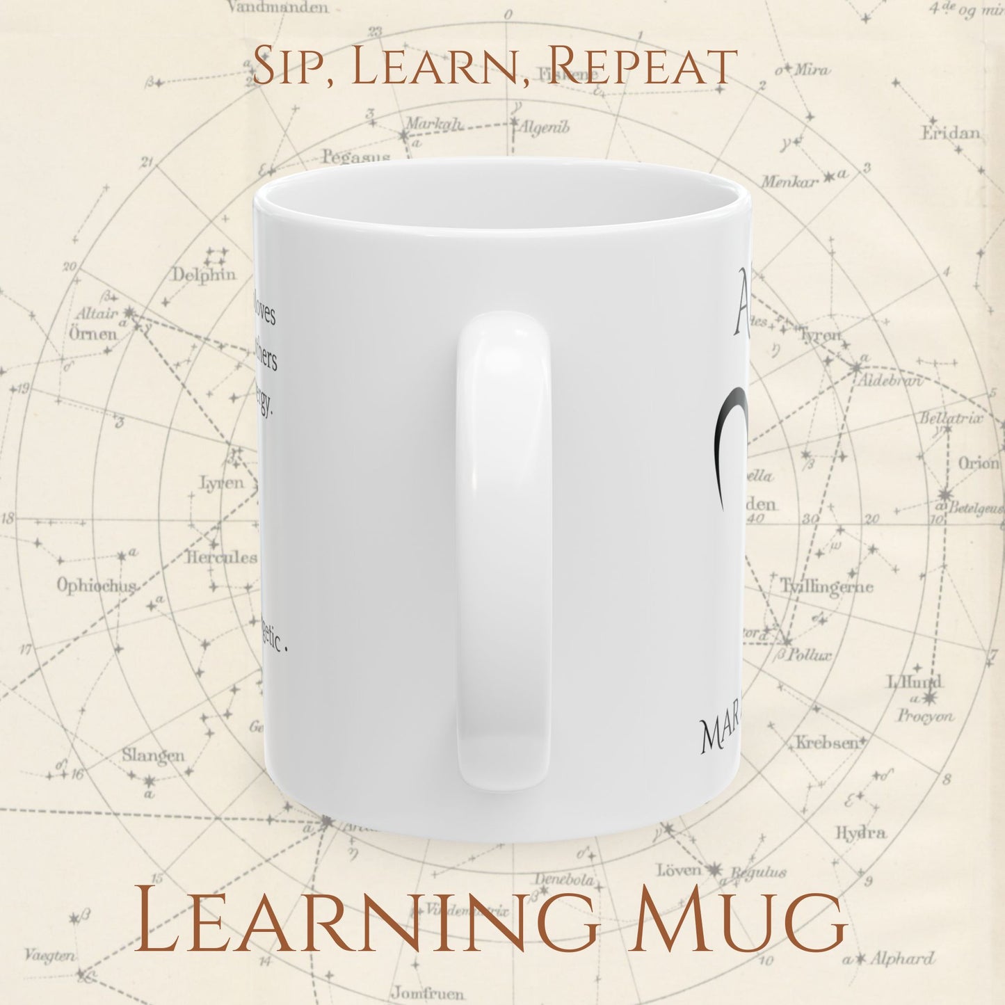 Aries Zodiac Mug – Astrology Constellation & Personality Traits