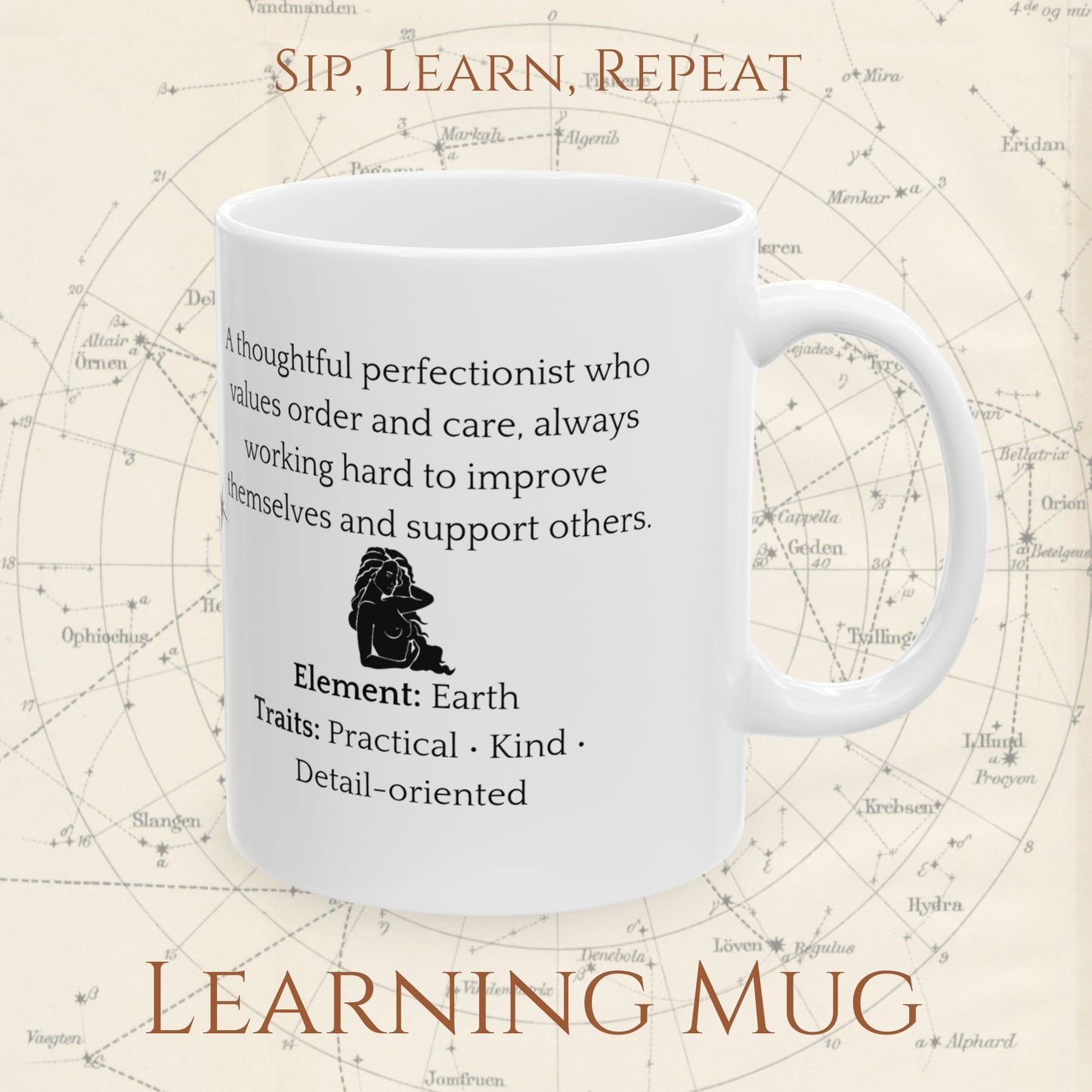 Virgo Zodiac Mug – Astrology Constellation & Personality Traits