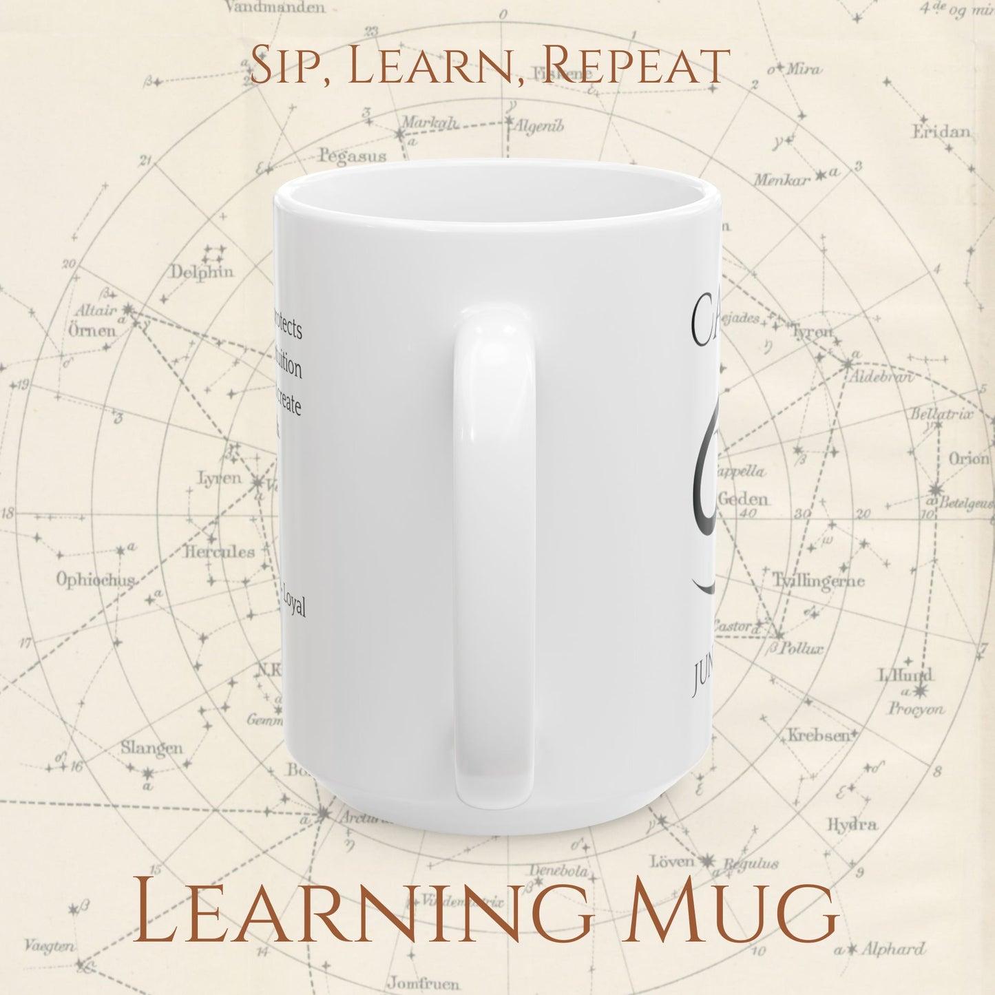 Cancer Zodiac Mug – Astrology Constellation & Personality Traits