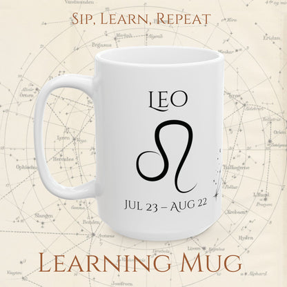 Leo Zodiac Mug – Astrology Constellation & Personality Traits
