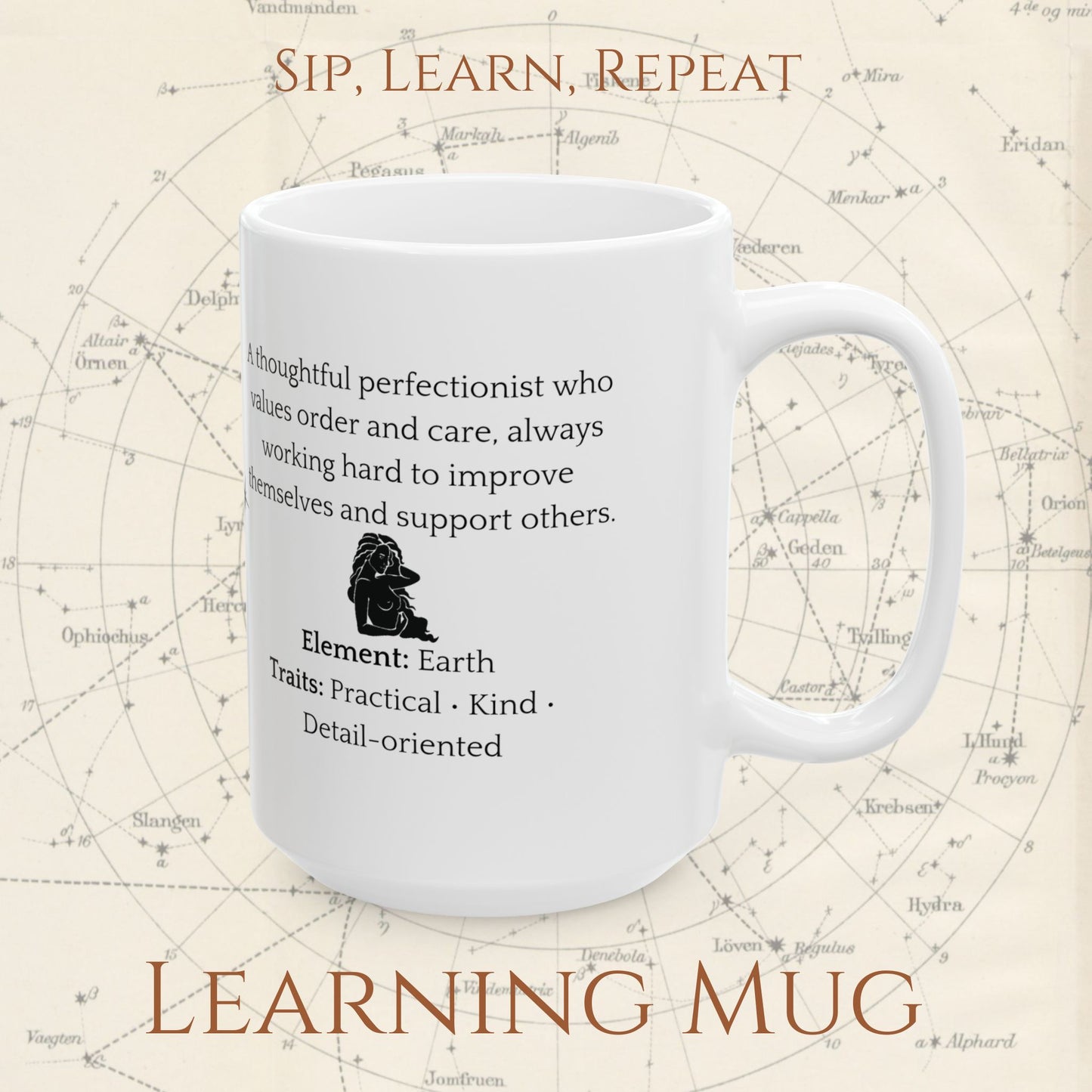 Virgo Zodiac Mug – Astrology Constellation & Personality Traits