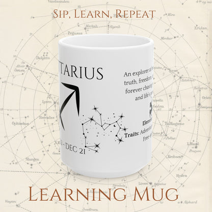 Sagittarius Zodiac Mug – Astrology Constellation & Personality Traits