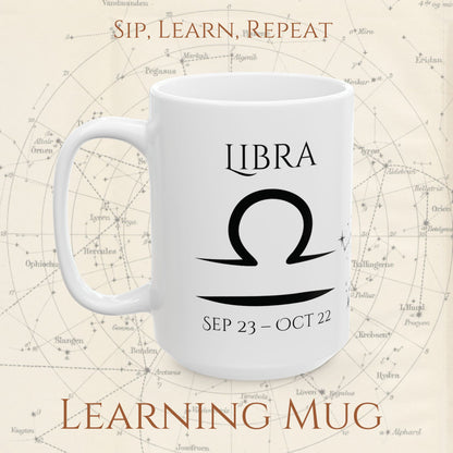 Libra Zodiac Mug – Astrology Constellation & Personality Traits