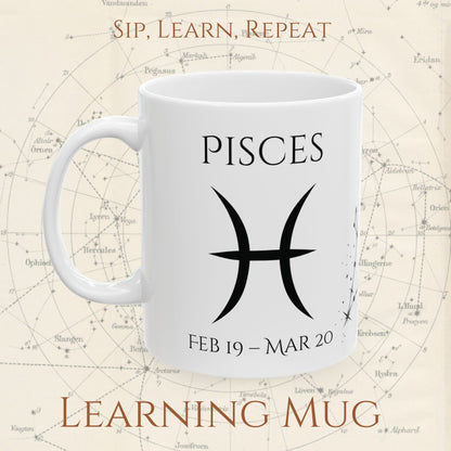 Pisces Zodiac Mug – Astrology Constellation & Personality Traits