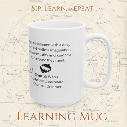 Pisces Zodiac Mug – Astrology Constellation & Personality Traits