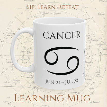 Cancer Zodiac Mug – Astrology Constellation & Personality Traits