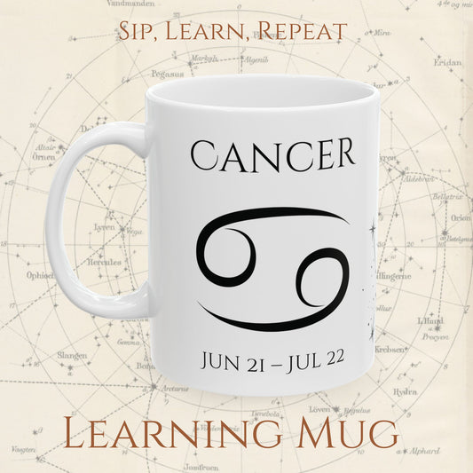 Cancer Zodiac Mug – Astrology Constellation & Personality Traits