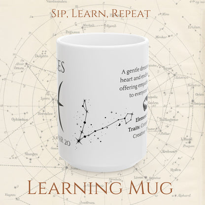 Pisces Zodiac Mug – Astrology Constellation & Personality Traits