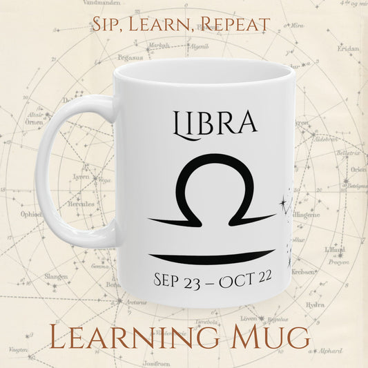 Libra Zodiac Mug – Astrology Constellation & Personality Traits