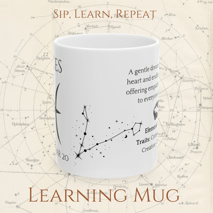 Pisces Zodiac Mug – Astrology Constellation & Personality Traits