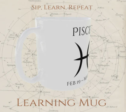 Pisces Zodiac Mug – Astrology Constellation & Personality Traits